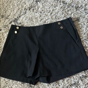 Ann Taylor Black High Waist Women's Shorts